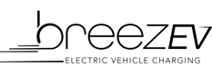 BreezEV logo black